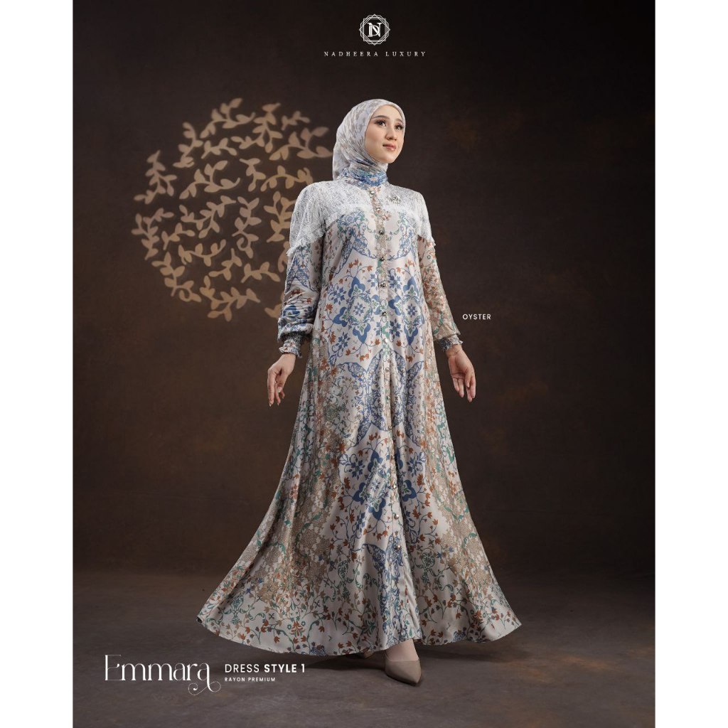 COD BUSANA MUSLIM DRESS & MIDI EMMARA SERIES by NADHEERA LUXURY