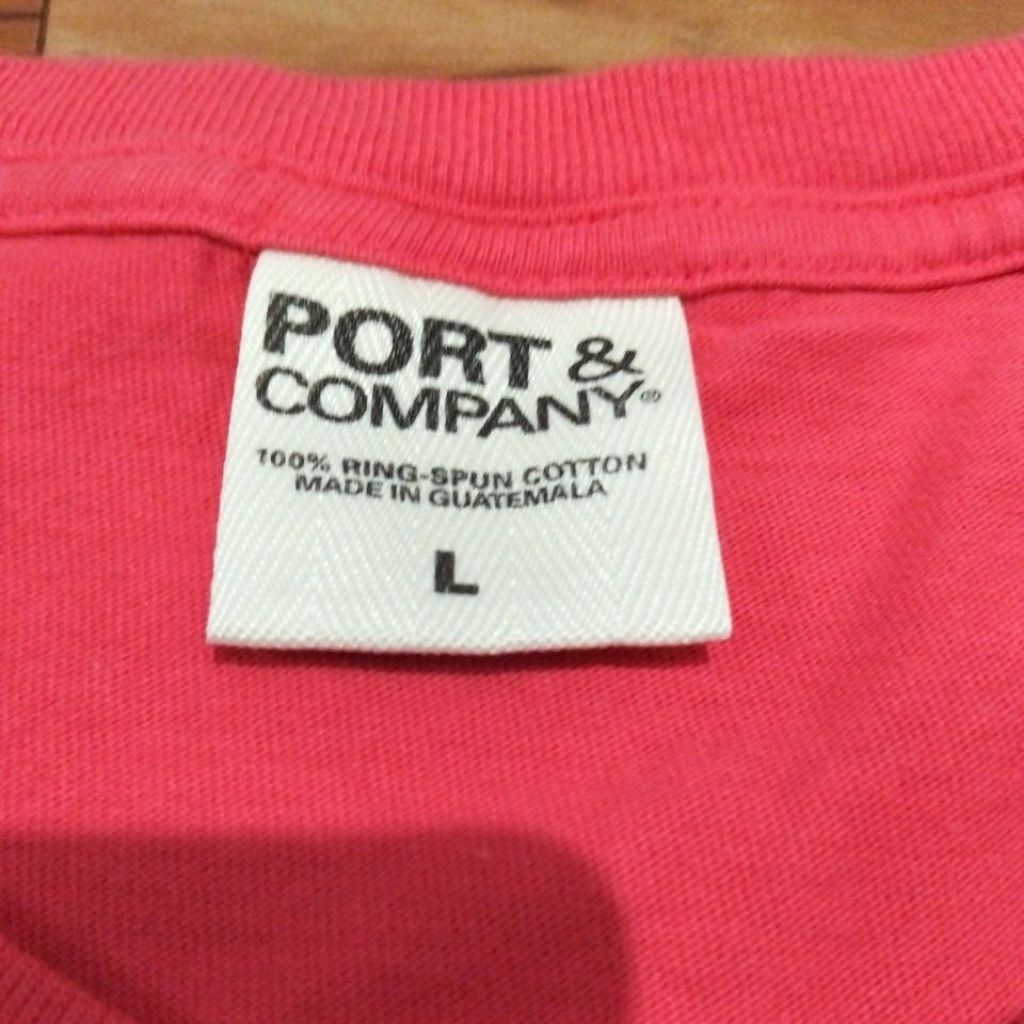 kaos bekas port & company