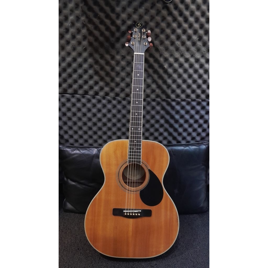 Gitar Akustik elektrik Samick original second (siap pakai)
