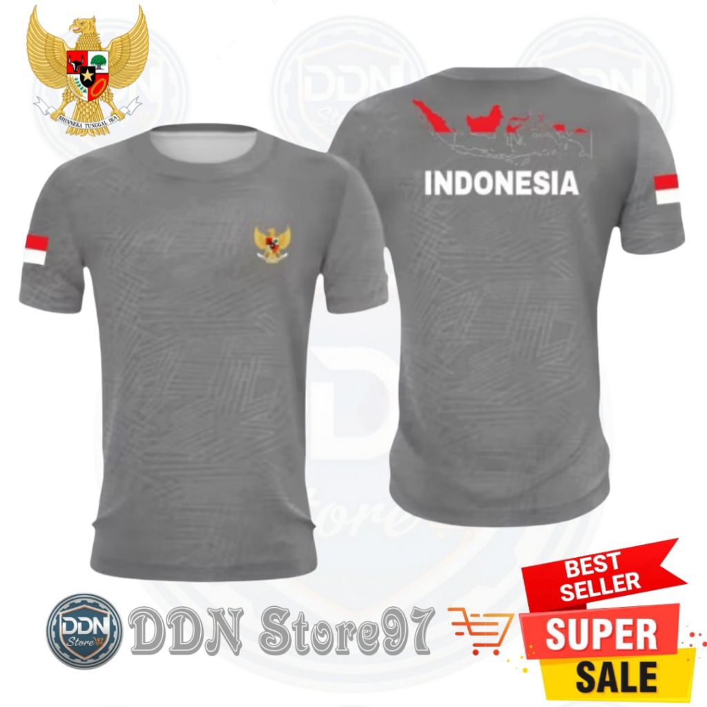 kaos terbaru/kaos Indonesia/kaos olahraga runing/bahan dryfit mbos