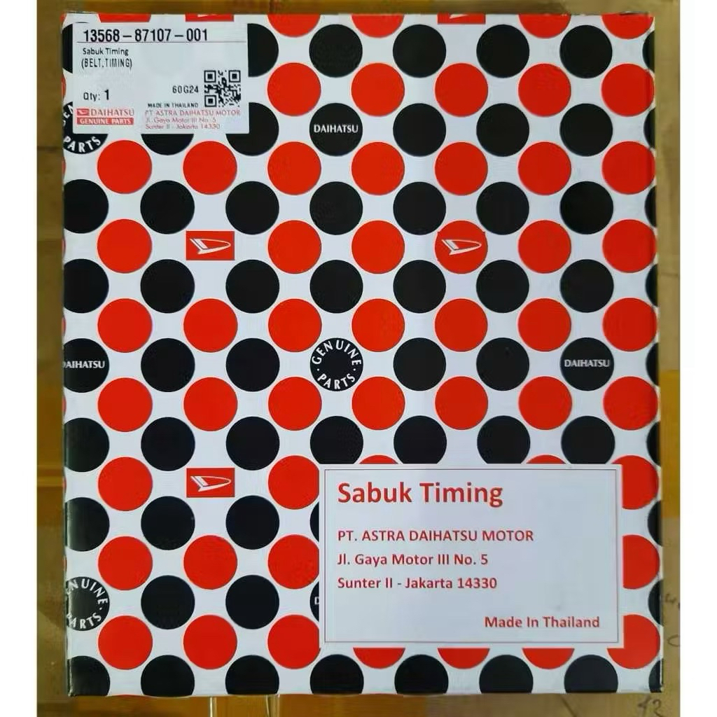 TIMING BELT ESPASS/ZEBRA 1,3 1,6 ORIGINAL