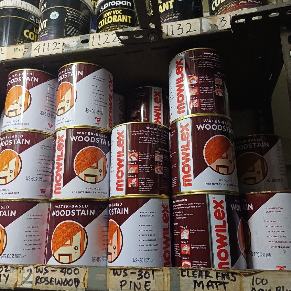 MOWILEX WOOD STAIN WATER BASE 1 KILO