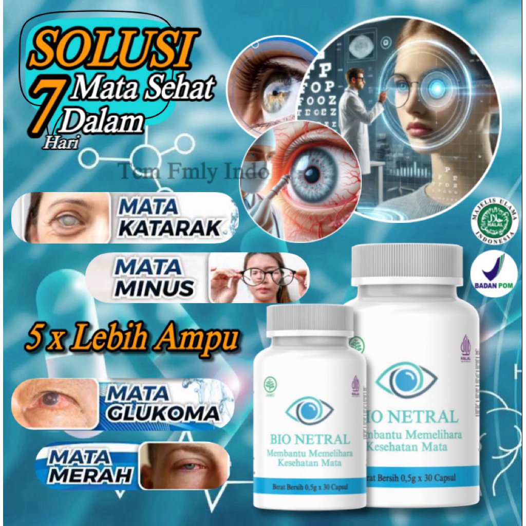 BIO NETRAL BIONETRA OBAT MATA MINUS BIONETRA ORIGINAL MATA SILINDER