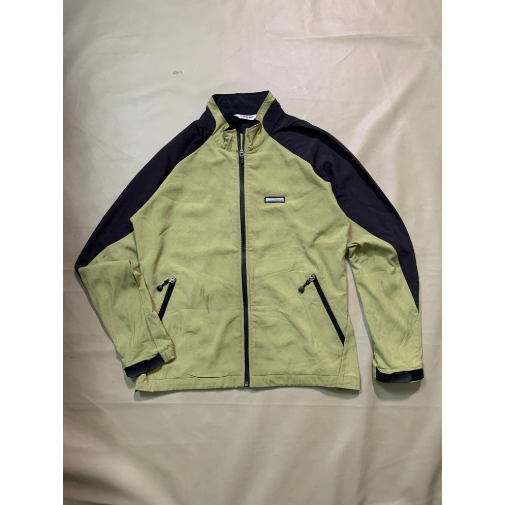 jaket windbreaker lecaf softshell used good