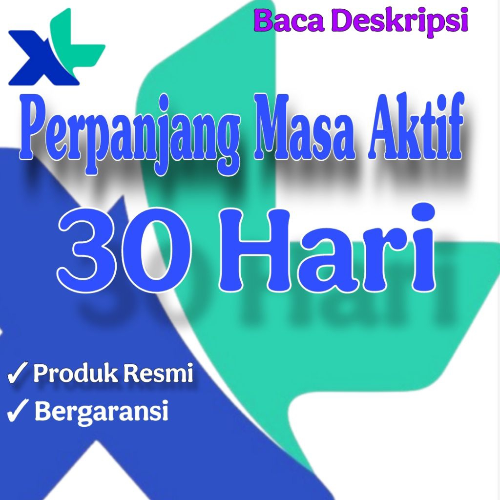 PERPANJANG MASA AKTIF XL 30 HARI