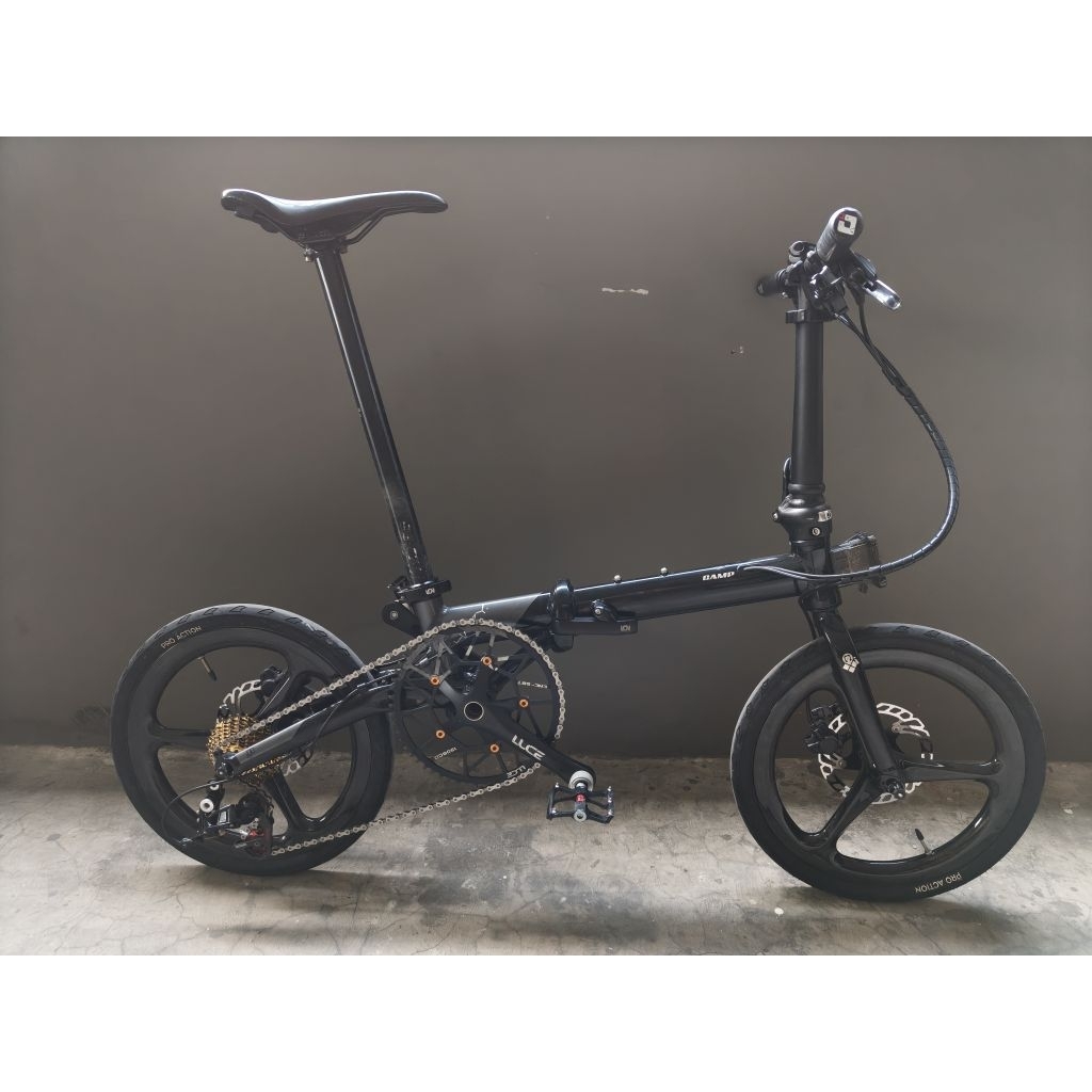 Seepda Lipat Camp Hazy 11speed Carbon Trispoke 16 349