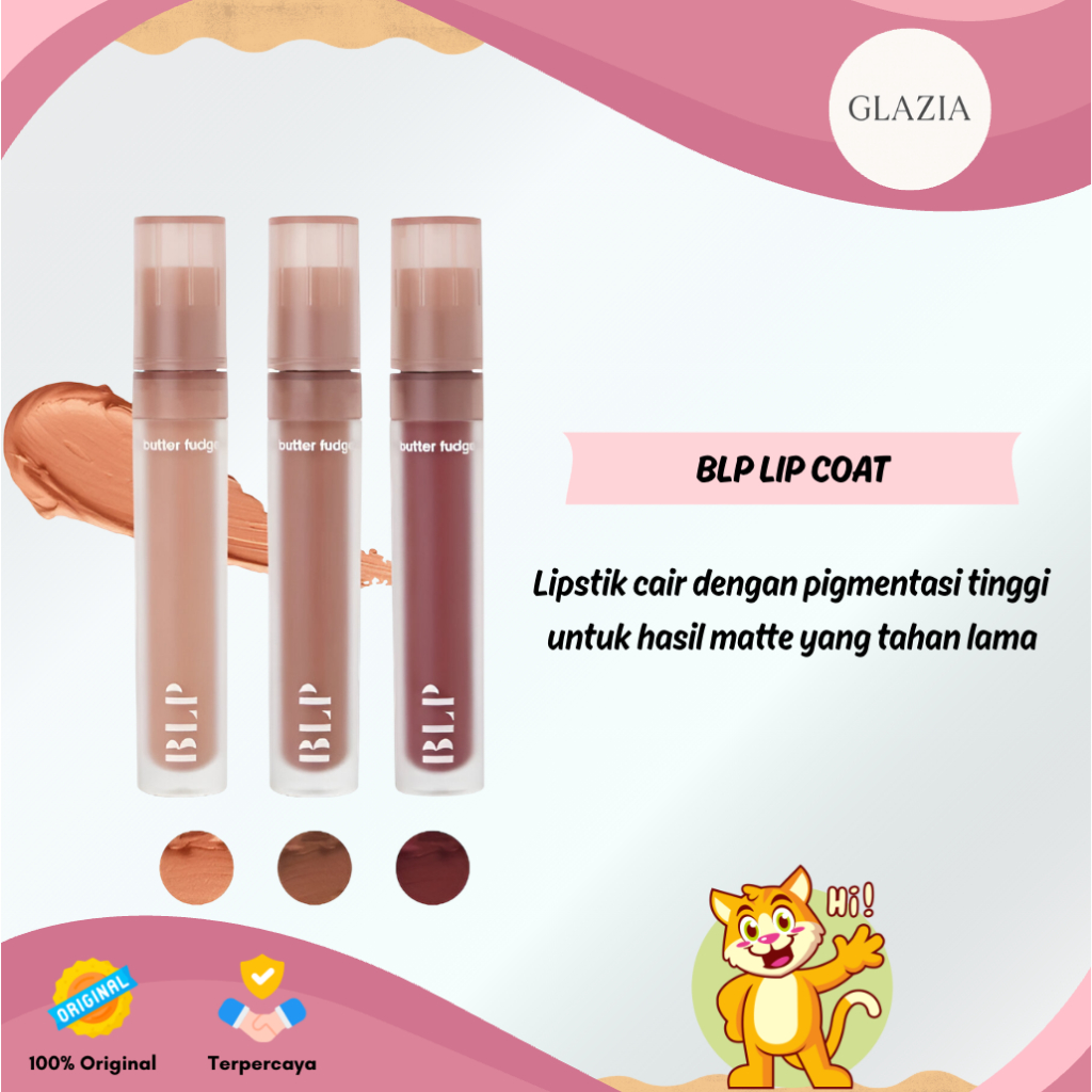 BLP - Lip Coat - 5gr - Lip Cream - Butter Fudge Collection