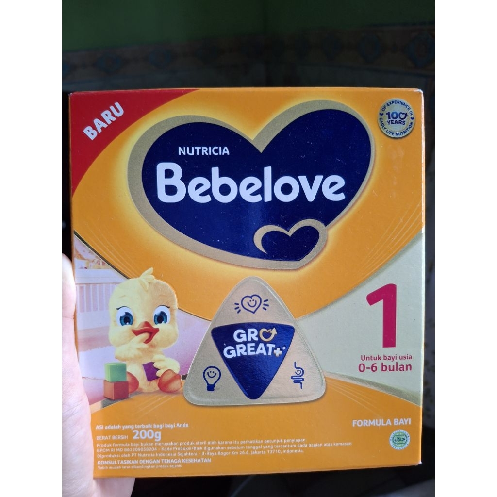 SUSU BEBELOVE 0 - 6 BULAN