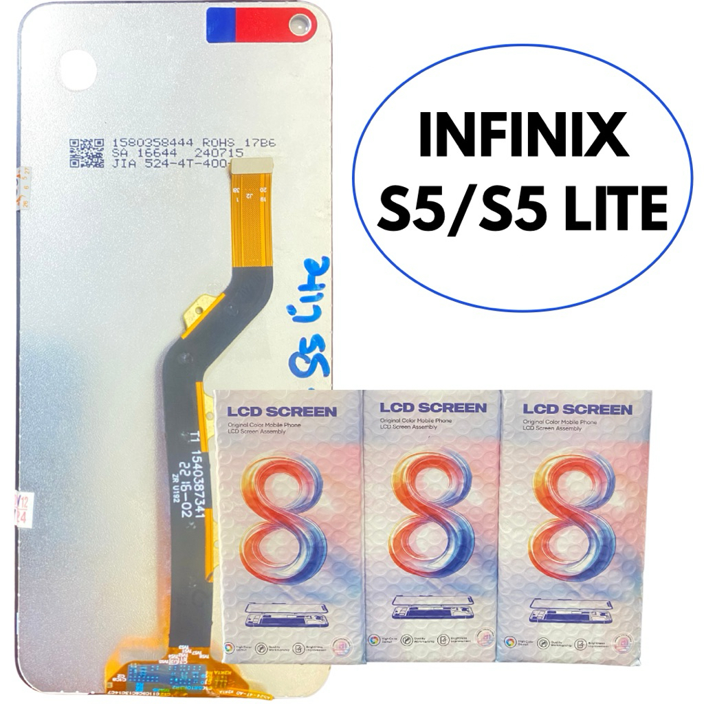 LCD ORIGINAL INFINIX S5 / S5 LITE FULLSET BLACK