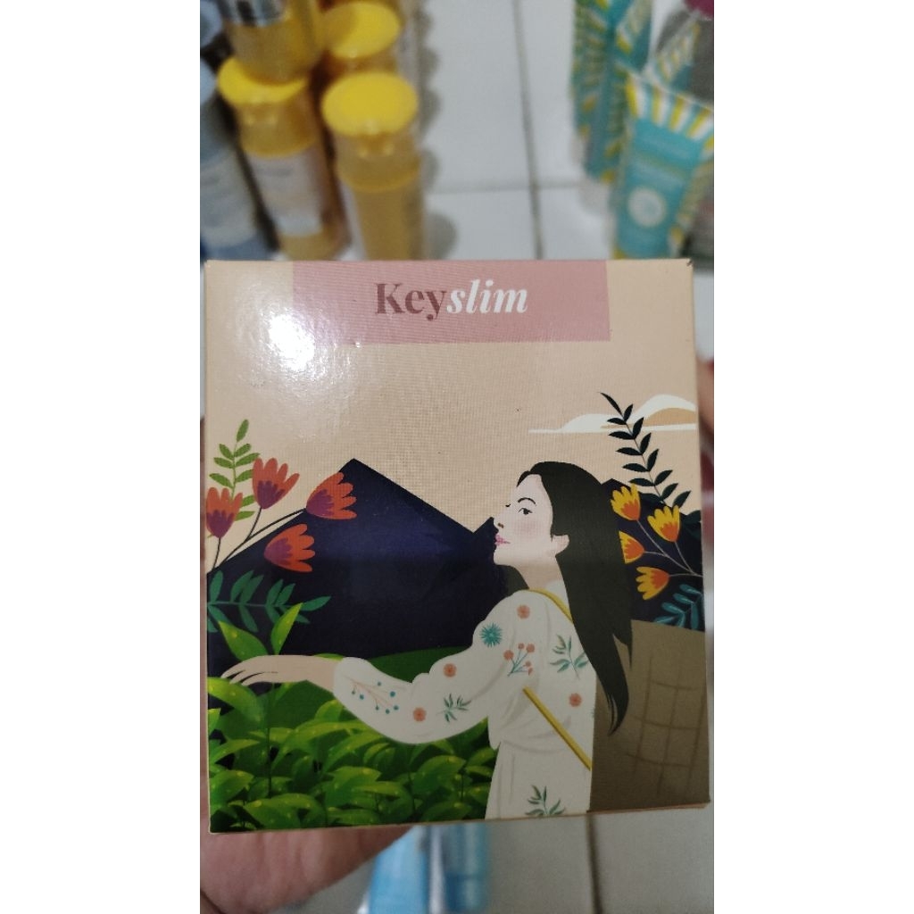 Detox Tea KeySlim 15 days, Teh diet