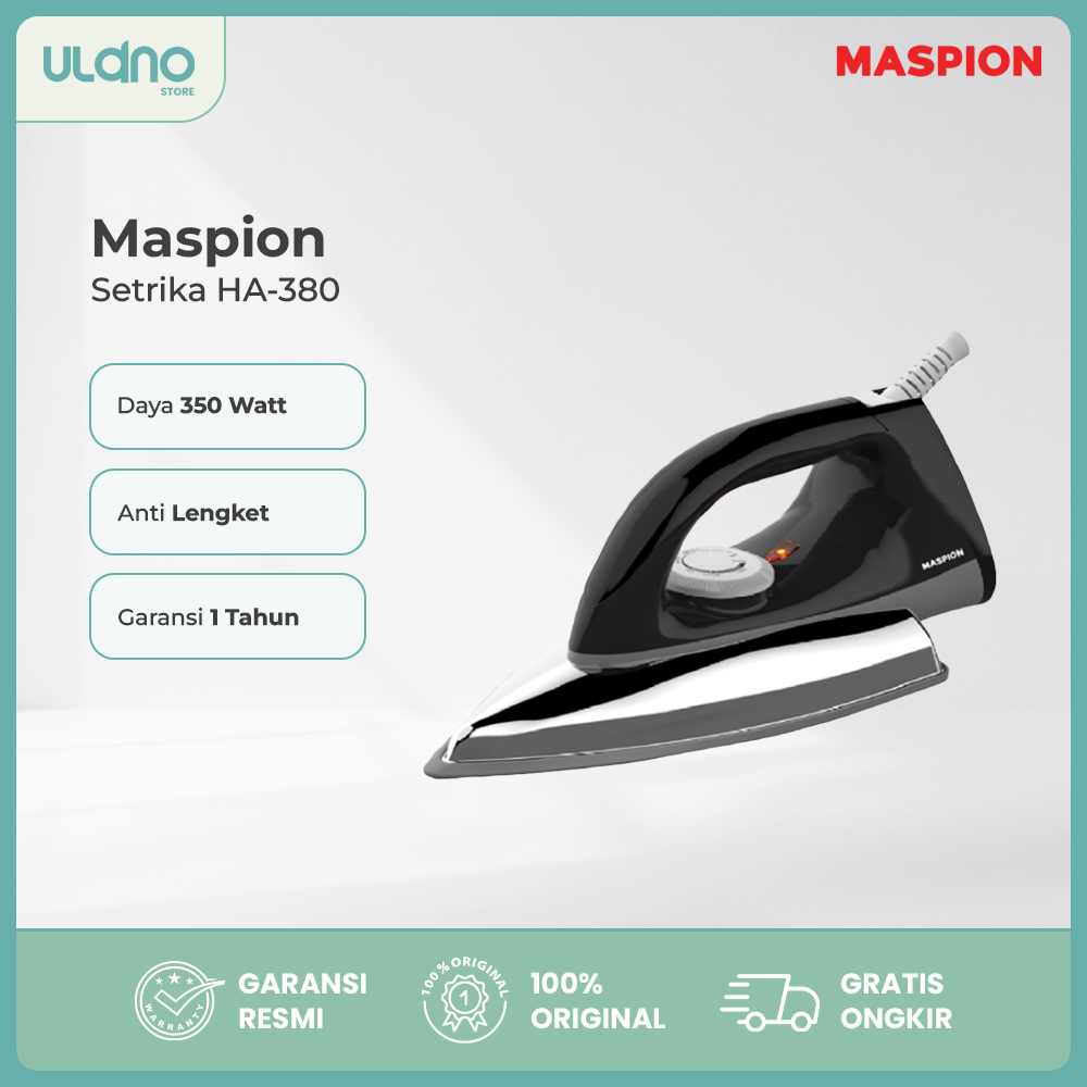 MASPION AUTOMATIC IRON SETRIKA HA-380 | Setrika Maspion HA 380