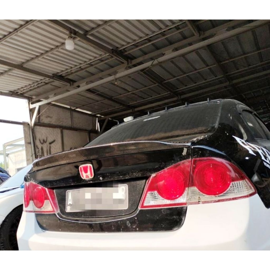 DuckTail Mobil Honda Civic FD Carbon Kevlar