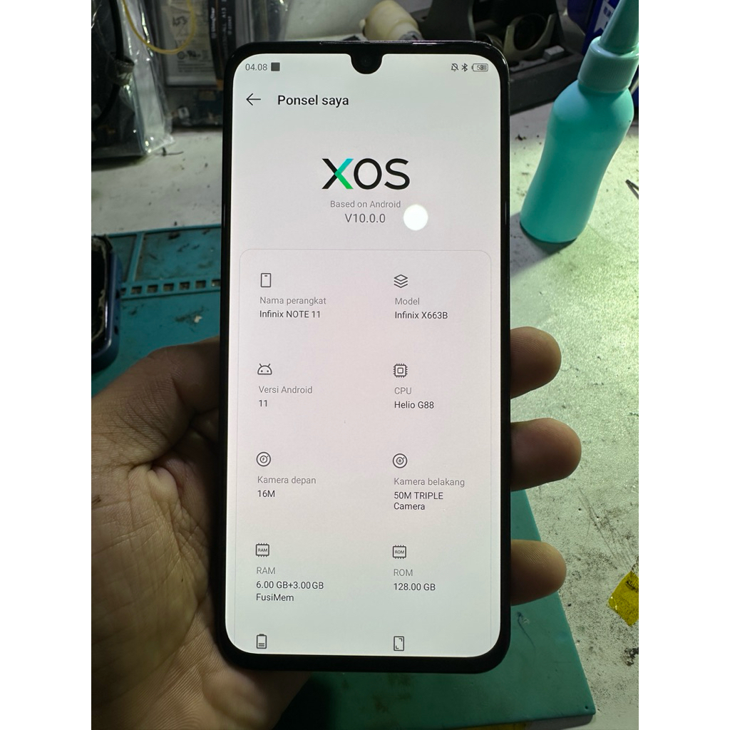 LCD original copotan INFINIX NOTE 11 / NFC / NOTE 12 / X663 / X663B / X663C / X663D / NOTE 12 5G / X