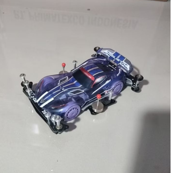 TAMIYA MINI 4WD ABILISTA PURPLE CLEAR MA CHASSIS
