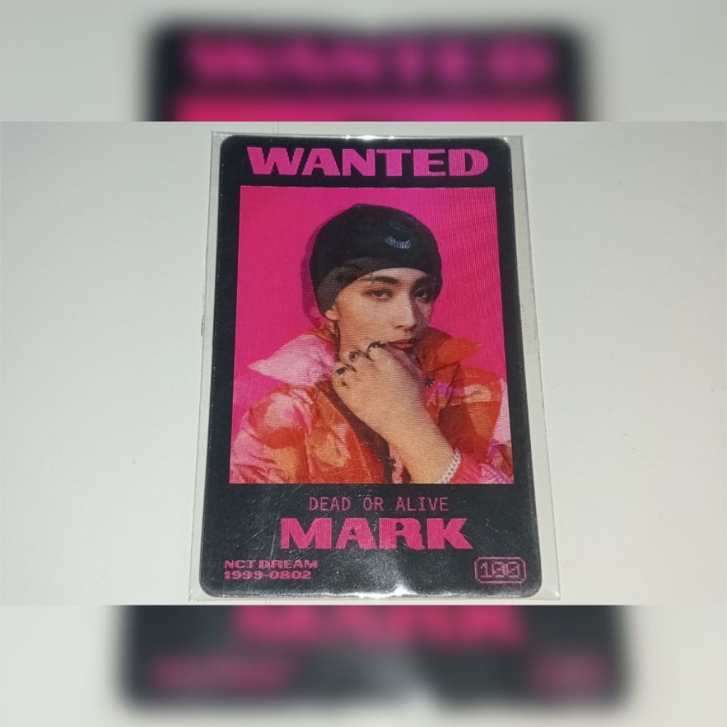 photocard official glitch mode mark