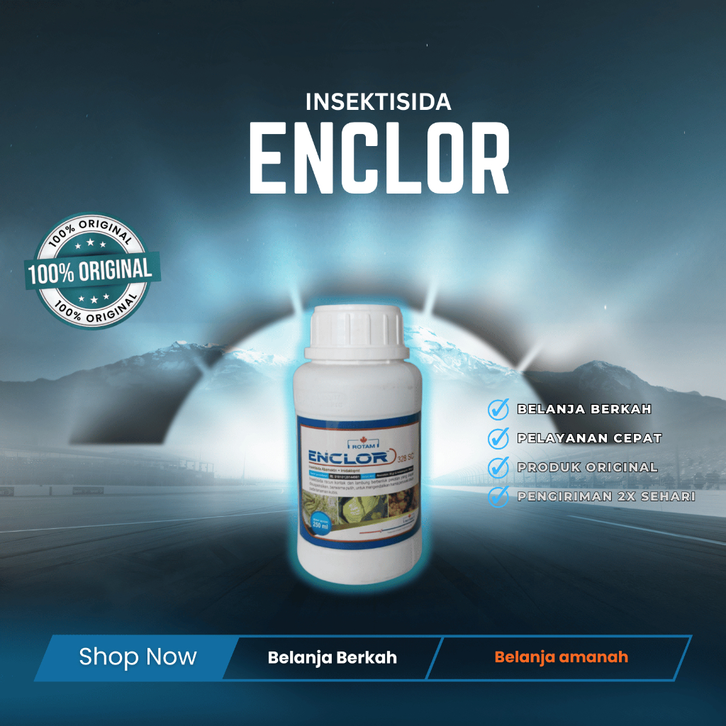 Insektisida Enclor untuk Mengendalikan Hama Kutu-kutuan Jenis Penghisap Aphids, Thrips & Kutu Kebul