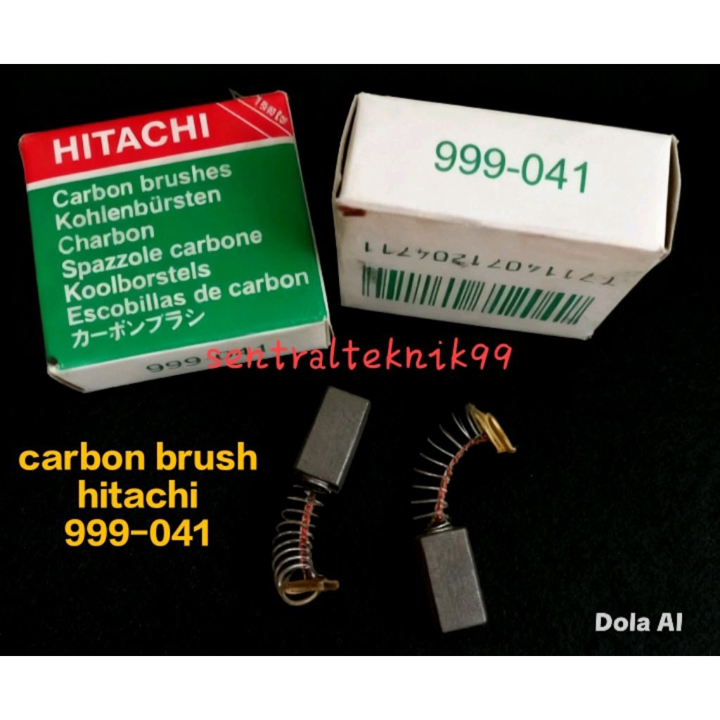 carbon brush hitachi 999 041/arang spul Hitachi bor beton 13mmm hitachi