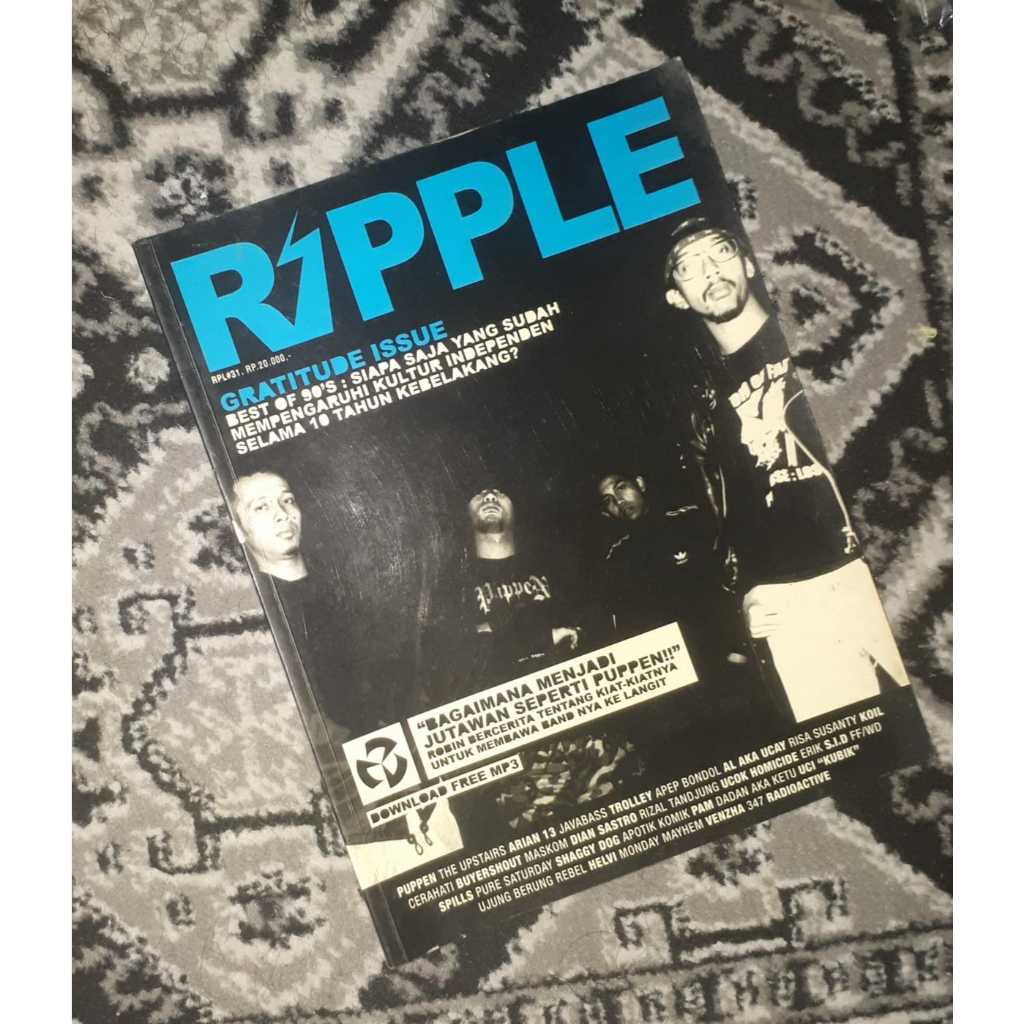 Ripple Magazine #31 Cover Puppen