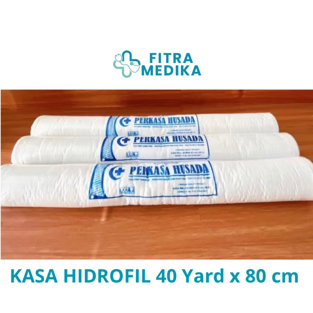 Kasa Hidrofil Panjang 40 Yard Lebar 80 cm