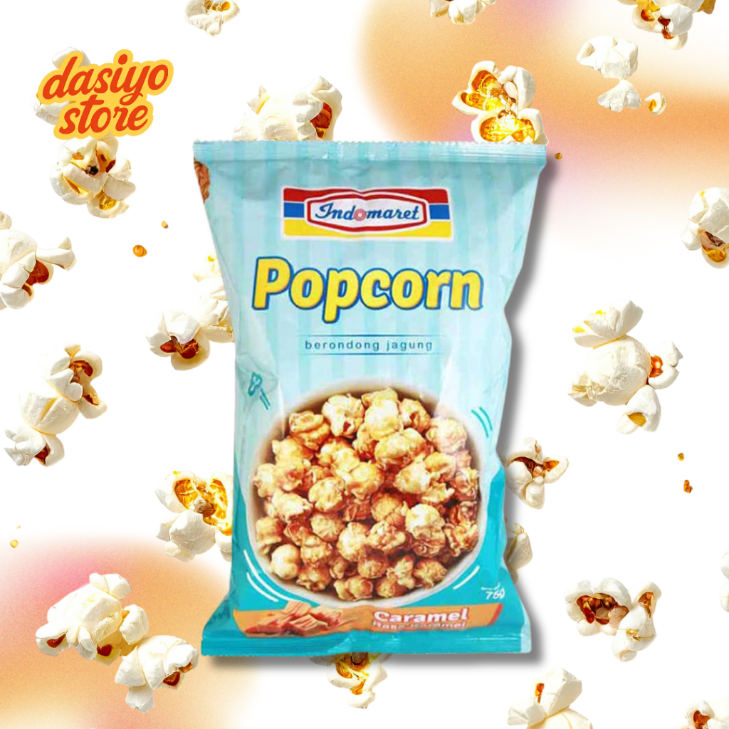 Popcorn Indomaret 75g, Popcorn Caramel Gurih