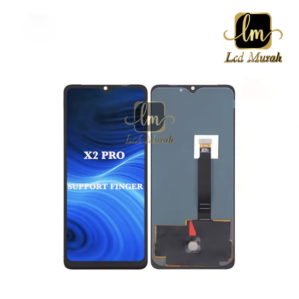 LCD MURAH For Realme X2 Pro Oled - Fingerprint On