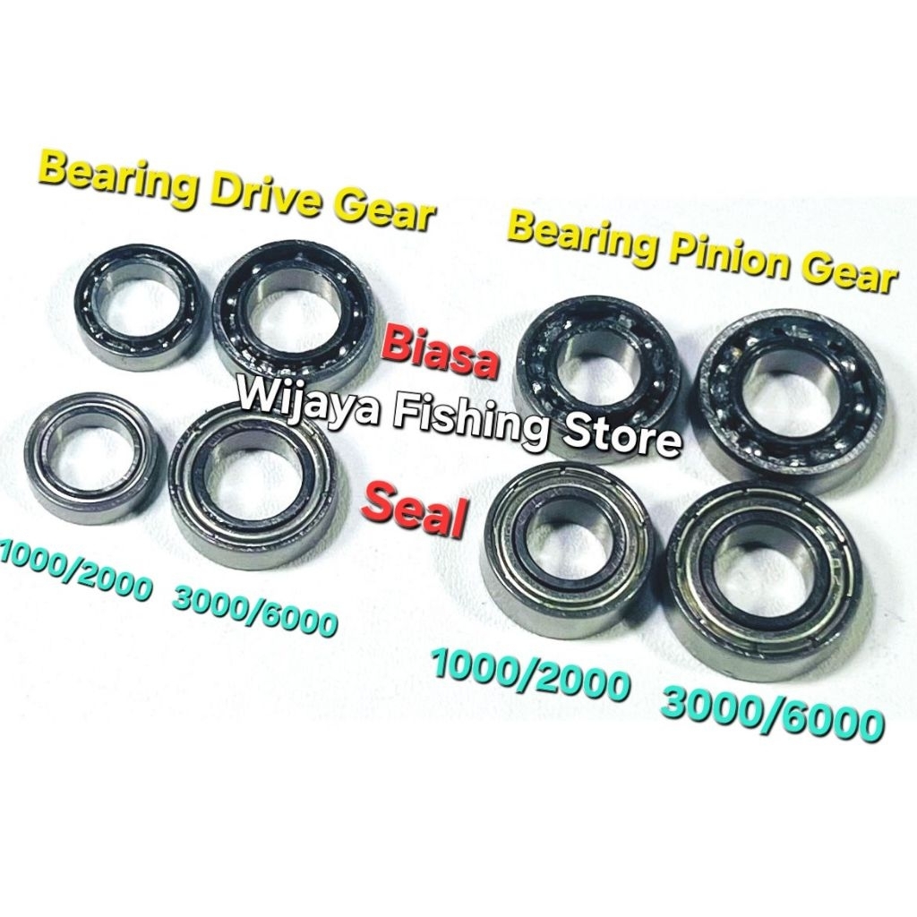 Bearing Reel Pancing Oncak untuk Drive Gear dan Pinion Gear