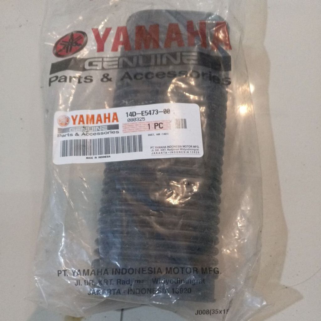 karet selang hawa cvt ori Yamaha Mio soul karbu karburator lama 2008