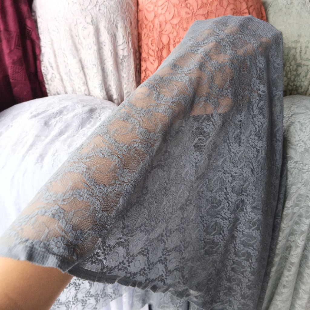 kain brokat street - Harga/0,5m - kain brokat motif - kain brokat tulang - bahan brokat kebaya mewah