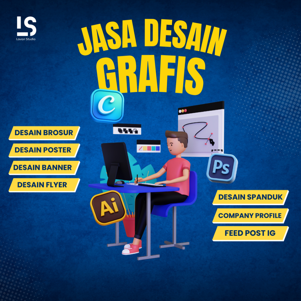 Jasa Desain Grafis - Desain Poster, Banner, X banner, Sosmed
