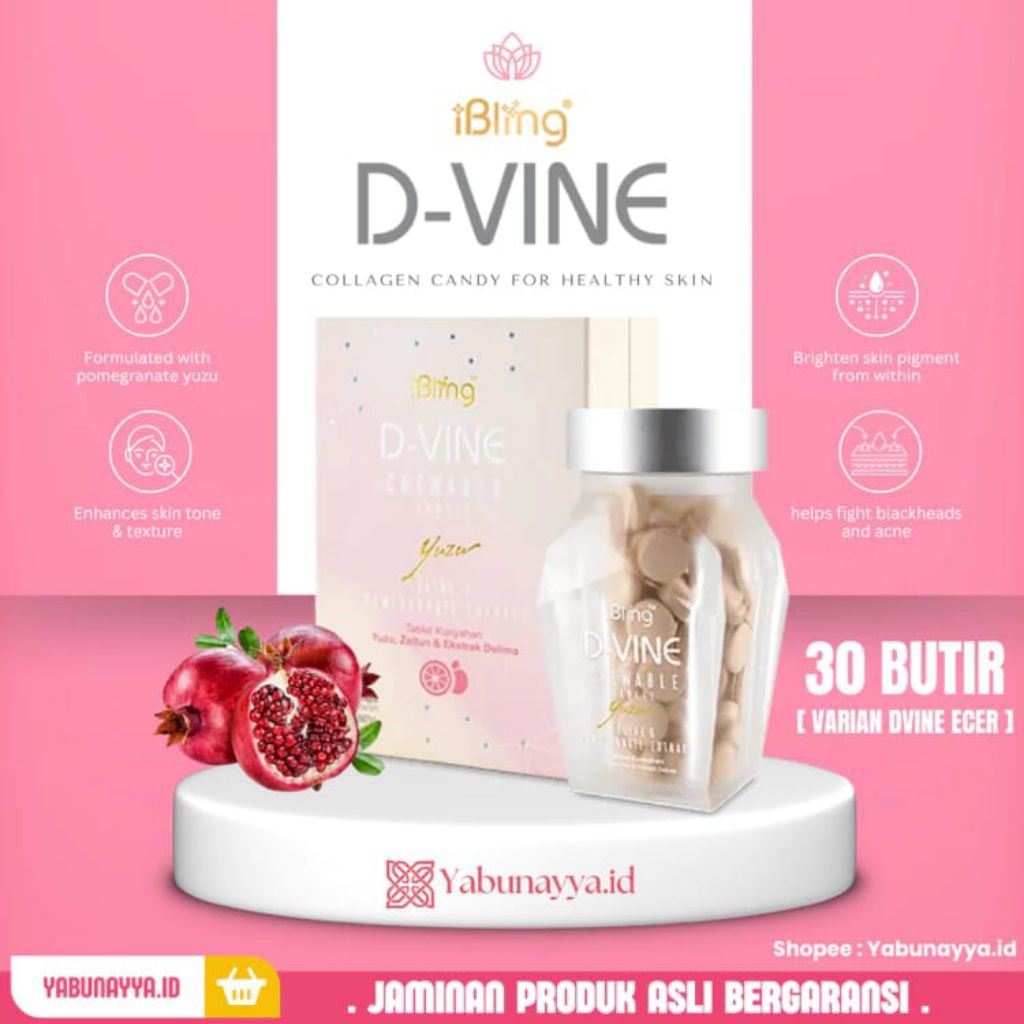 DVINE COLLAGEN ORIGINAL 100% OFICIAL STORE KOLAGEN PEPTIDE BERCODE L- GLUTHATHIONE VIRIFIED