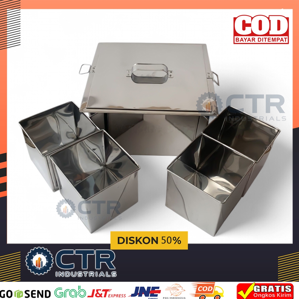 Dandang Panci Odeng Sekat 4 Bahan Stainless