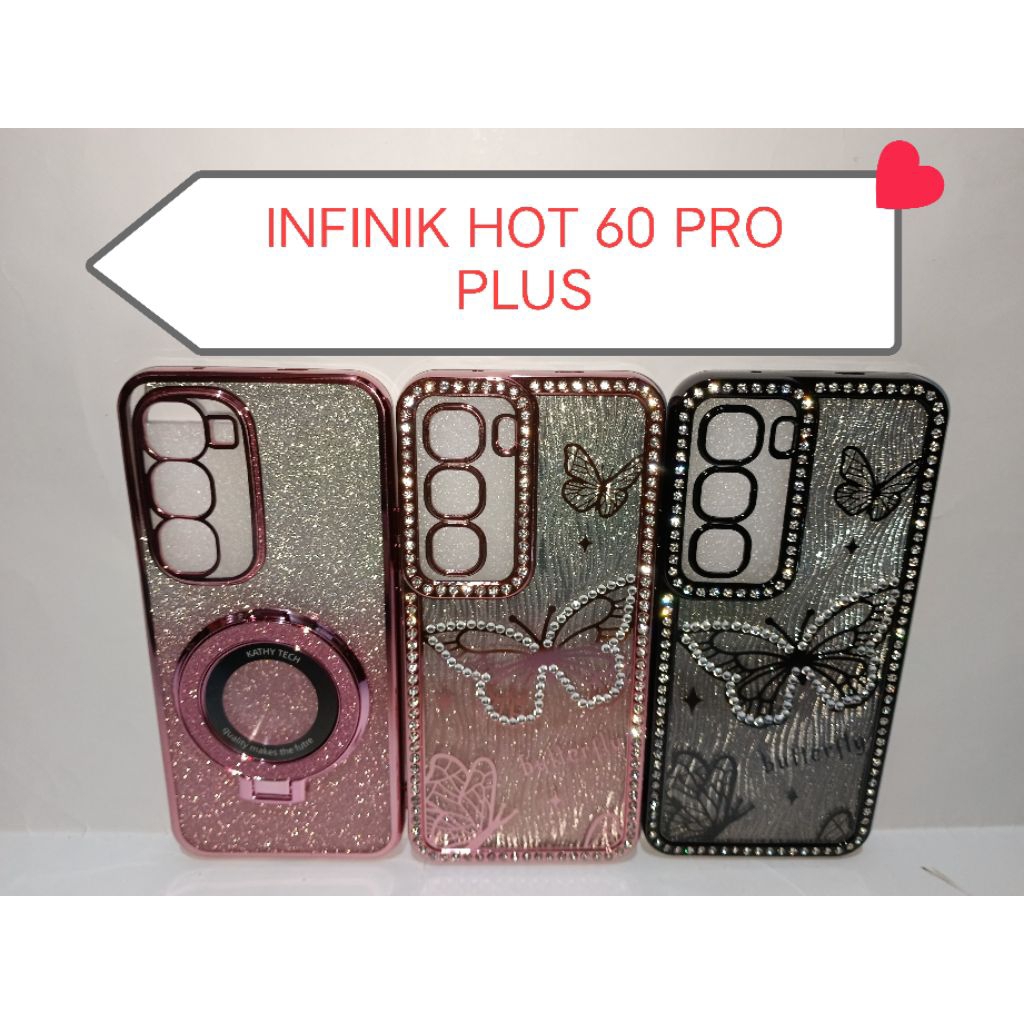 SOFTCASE GLITTER SWAROVSKI TERBARU INFINIK HOT 60 PRO PLUS