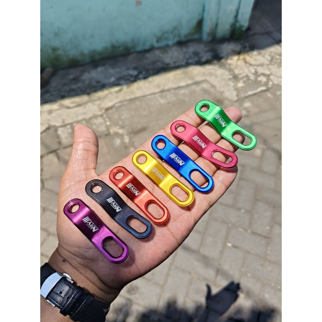 BRACKET KNALPOT AHM VND APIDO YAMAHA FIZR FIZ FORCE 1