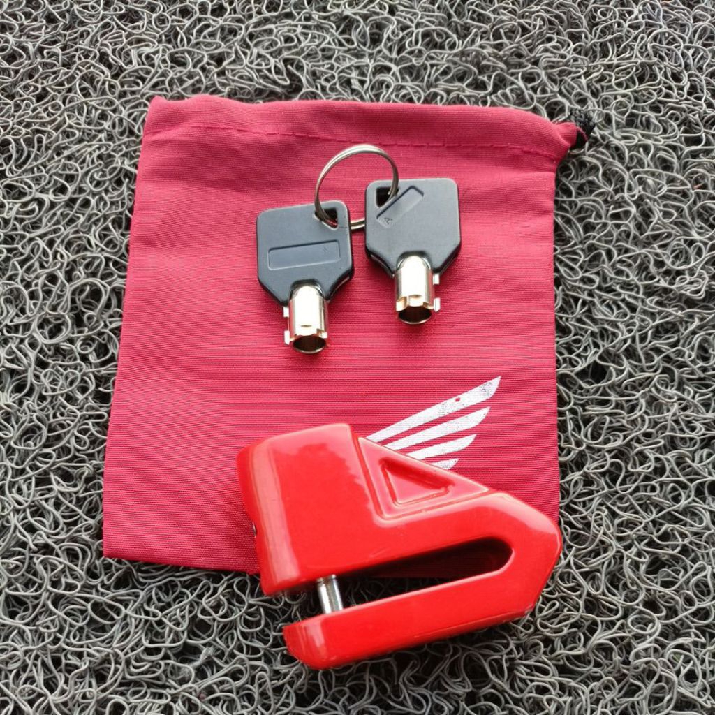 gembok motor kunci cakram roda