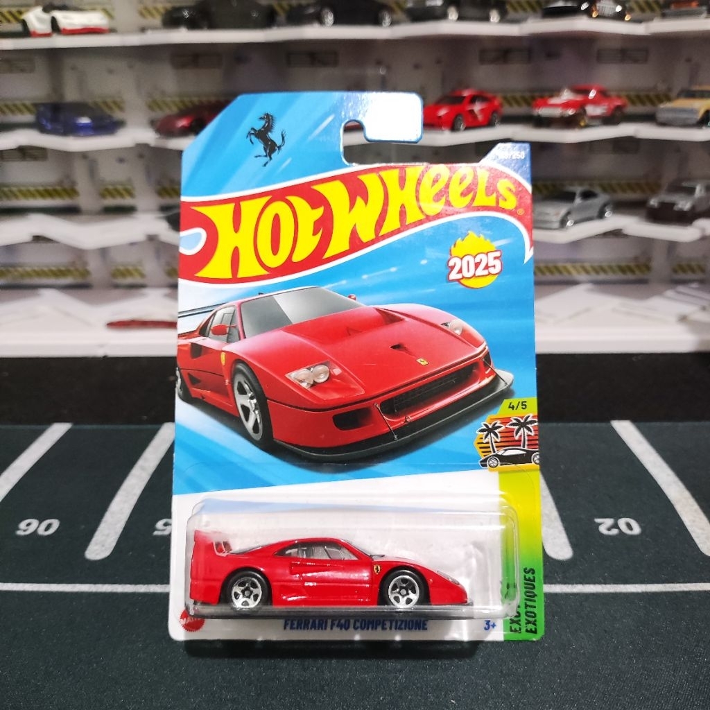 Hotwheels Ferrari F40 Merah