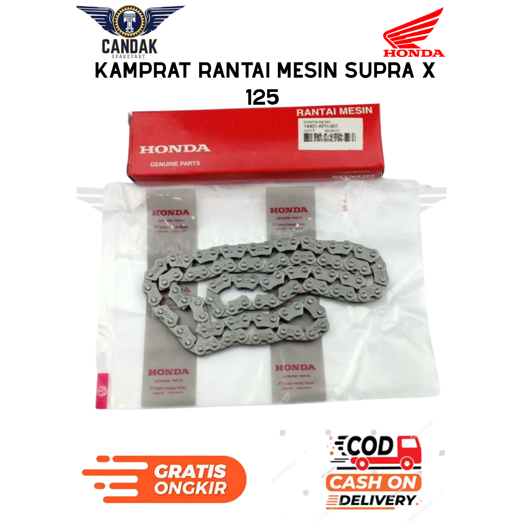 Rantai Keteng Supra X 125 - rante keteng karisma - KPH original ori