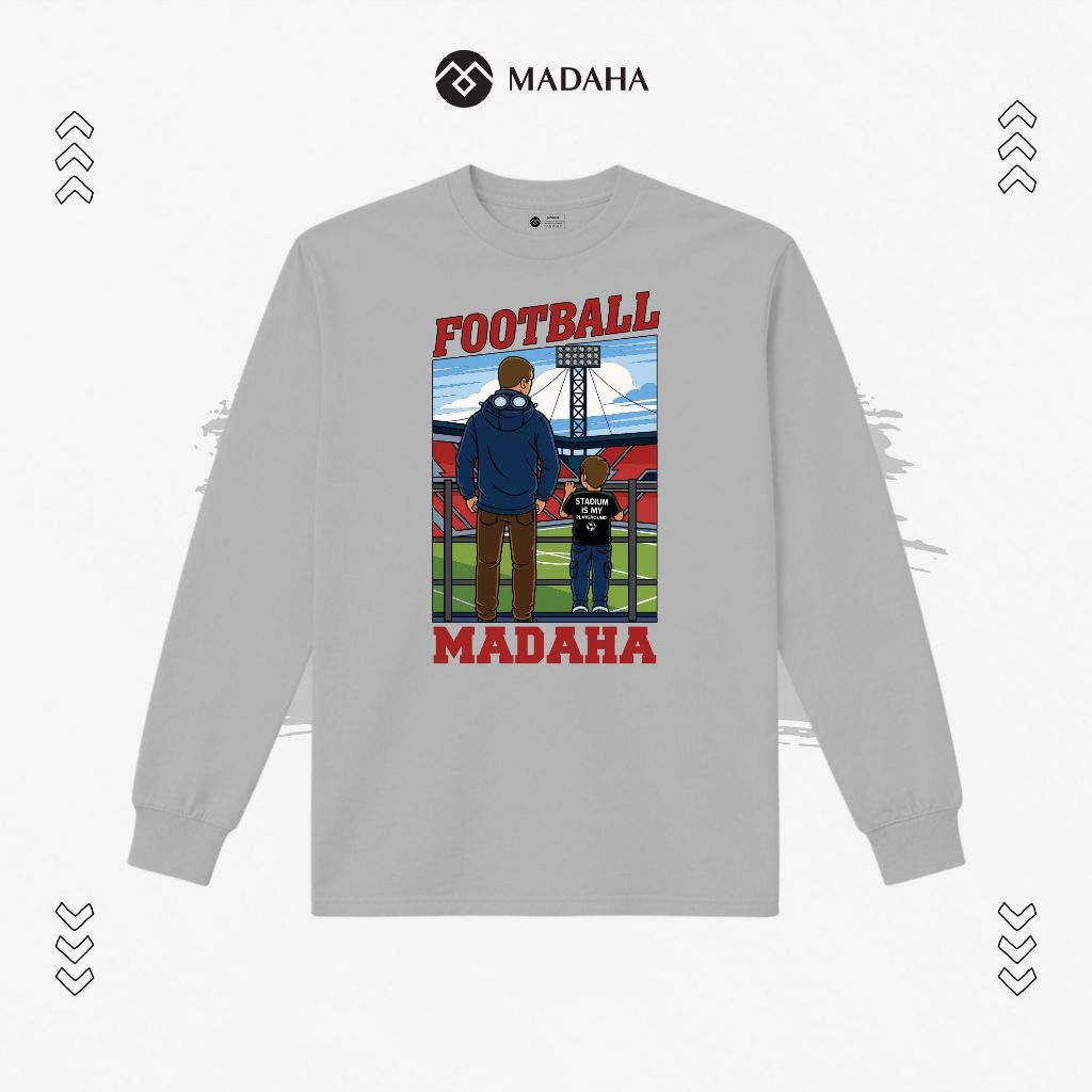 Madaha Kaos Baju Lengan Panjang Football Stadium Dominators