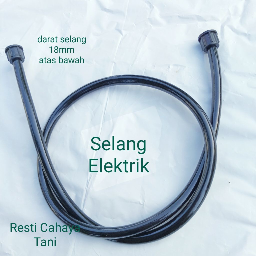 Selang tanki sprayer Elektrik drat 18mm manual