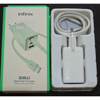 Charger Infinix XC07 68W GAN + Cable 100W