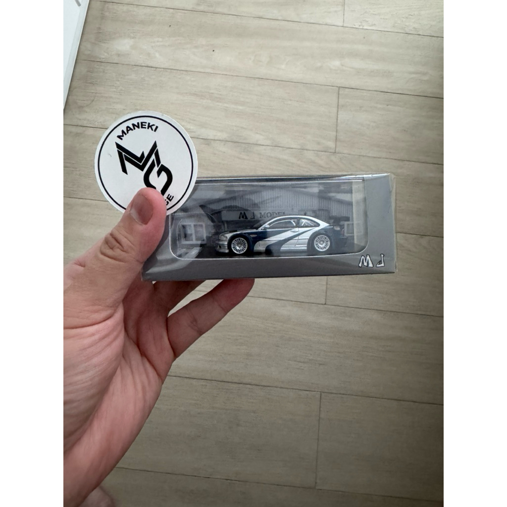 MJ Model 1/64 Scale BMW E46 M3 GTR