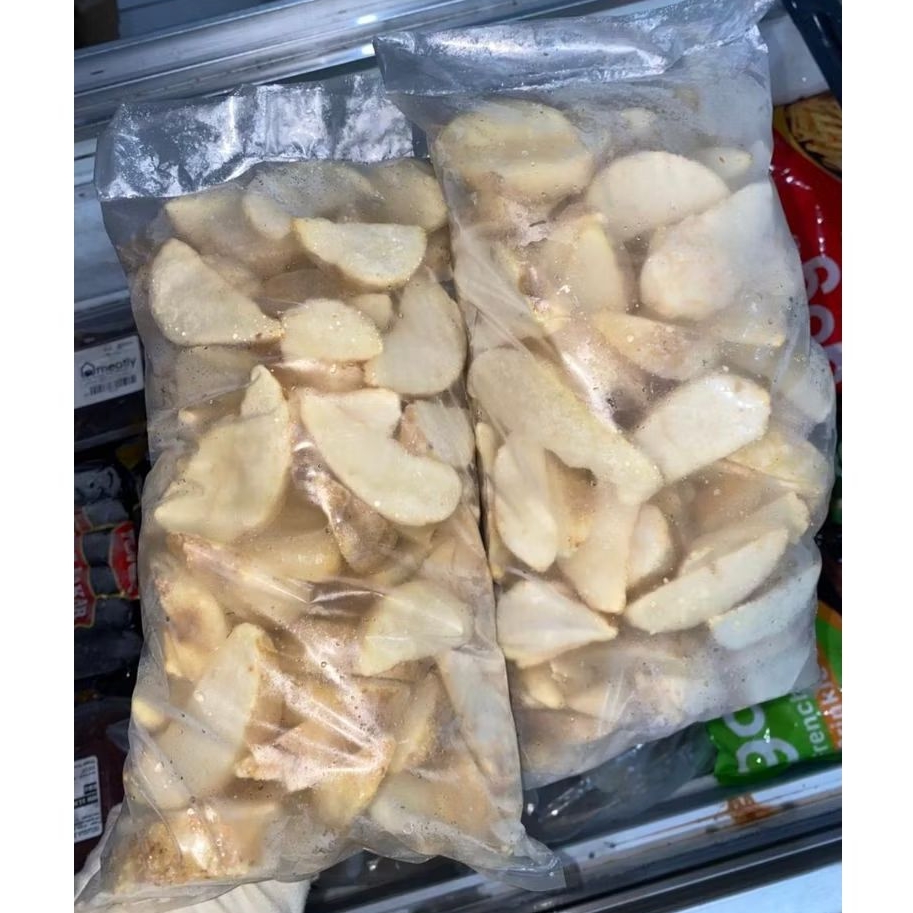 Wedges Kentang Curah 1 kg Bogor Frozen