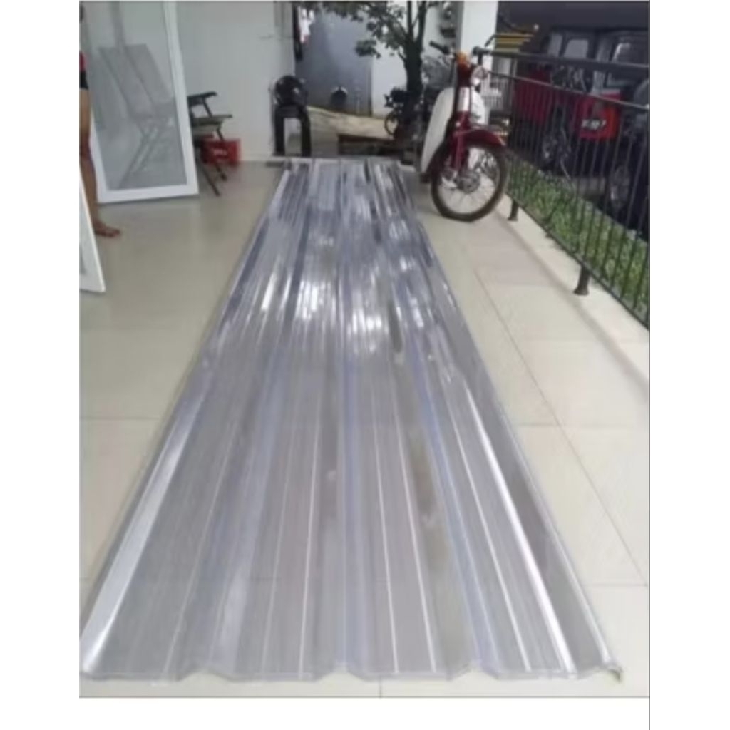 ATAP SPANDEK TRANSPARAN BENING ATAP PENERANG