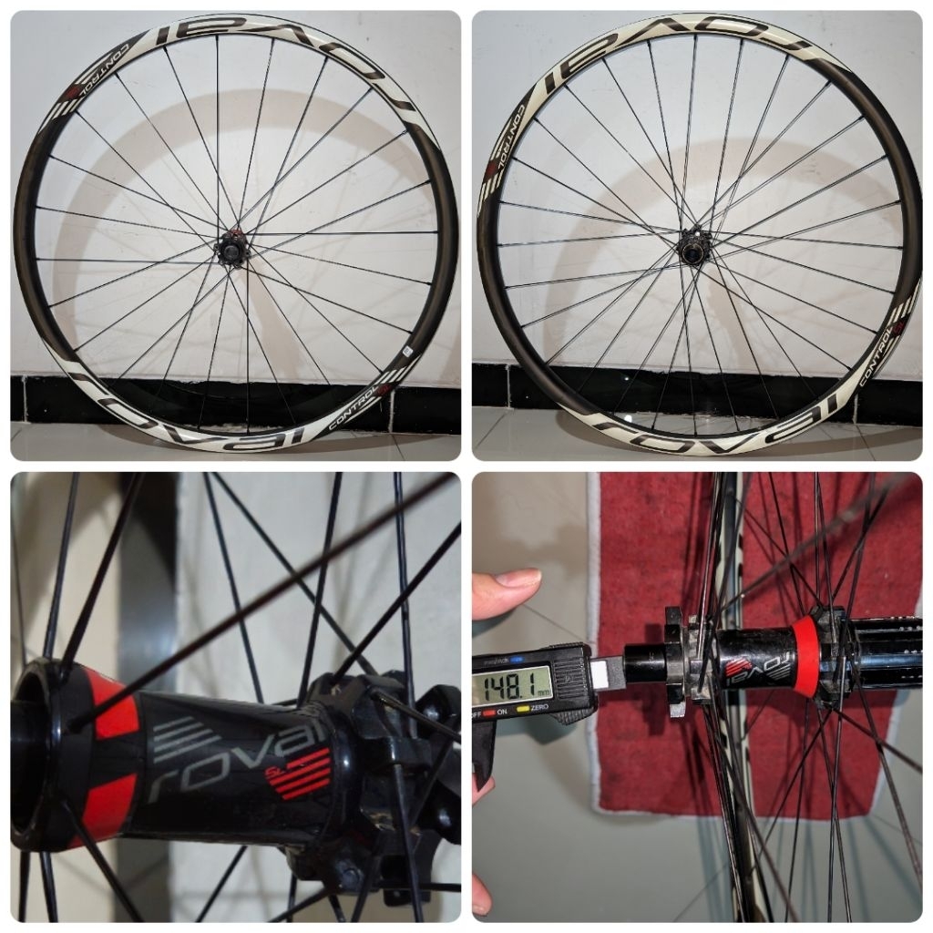 Wheelset Roval Control SL Hub DT Swiss 240 XD/HG/Microspline