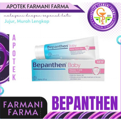 Bepanthen Oint / Bepanthen Salep / Salep Bepanten / Salep Ruam Popok / Salep Bayi / Ruam Popok / Iri