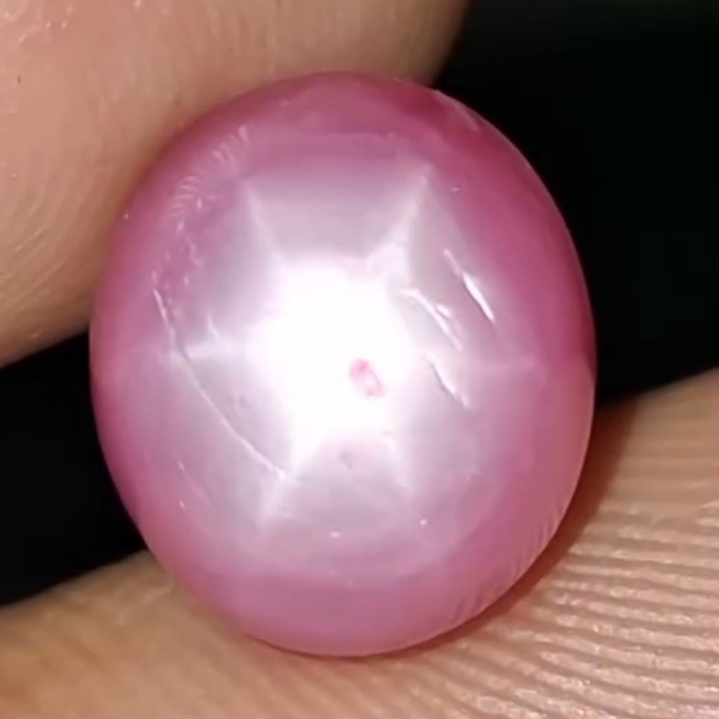 Natural Star Ruby 7.20ct Mozambique Star Tajam