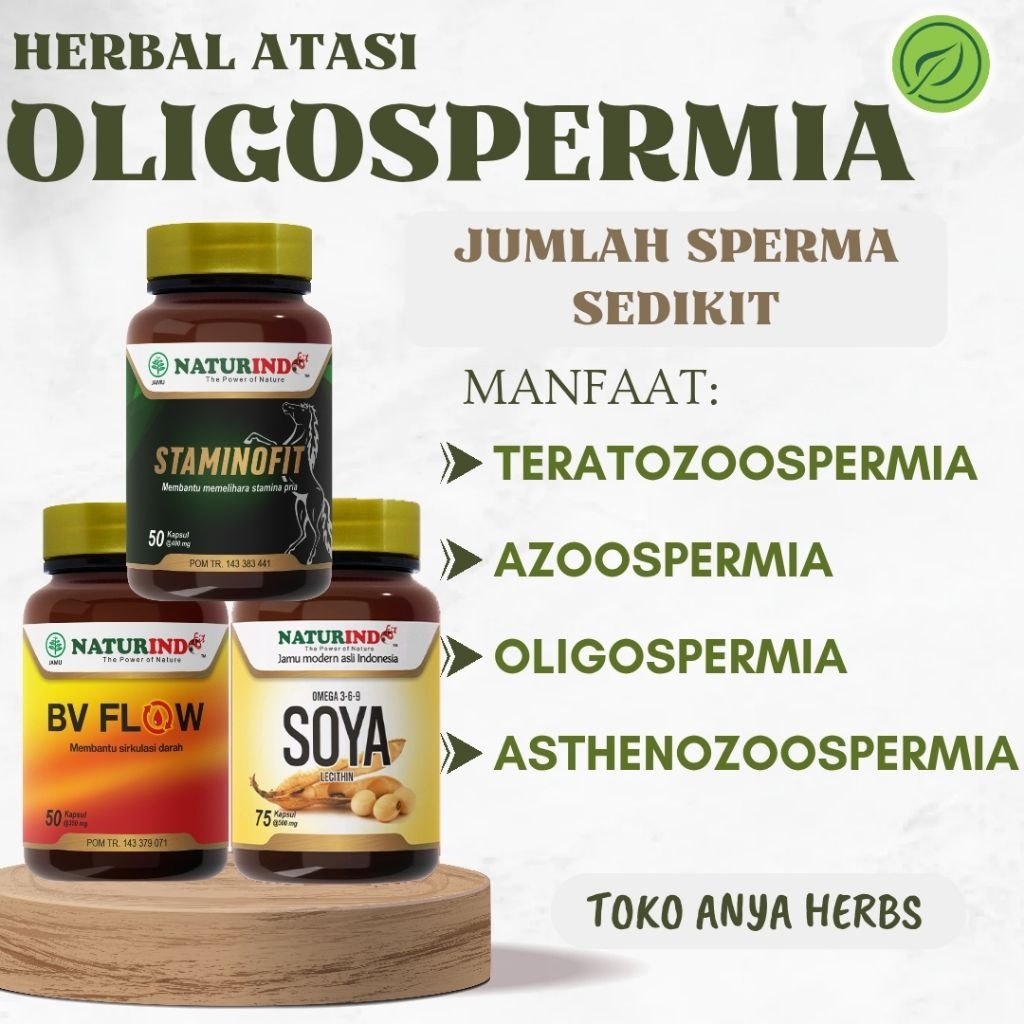 Obat Herbal Bantu Atasi Kesuburan Pria Oligospermia Asthenozoospermia Azoospermia Teratozoospermia
