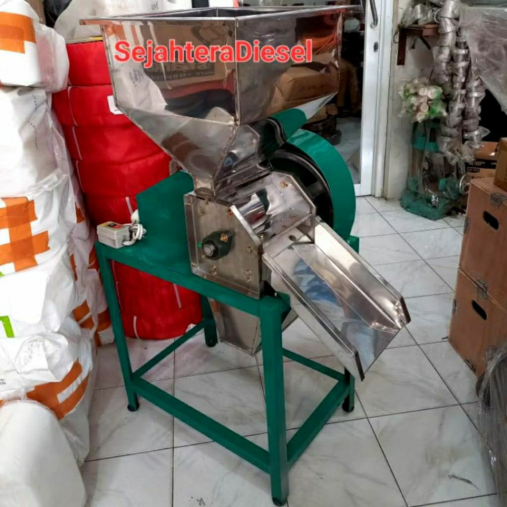 Mesin kupas kulit kedelai