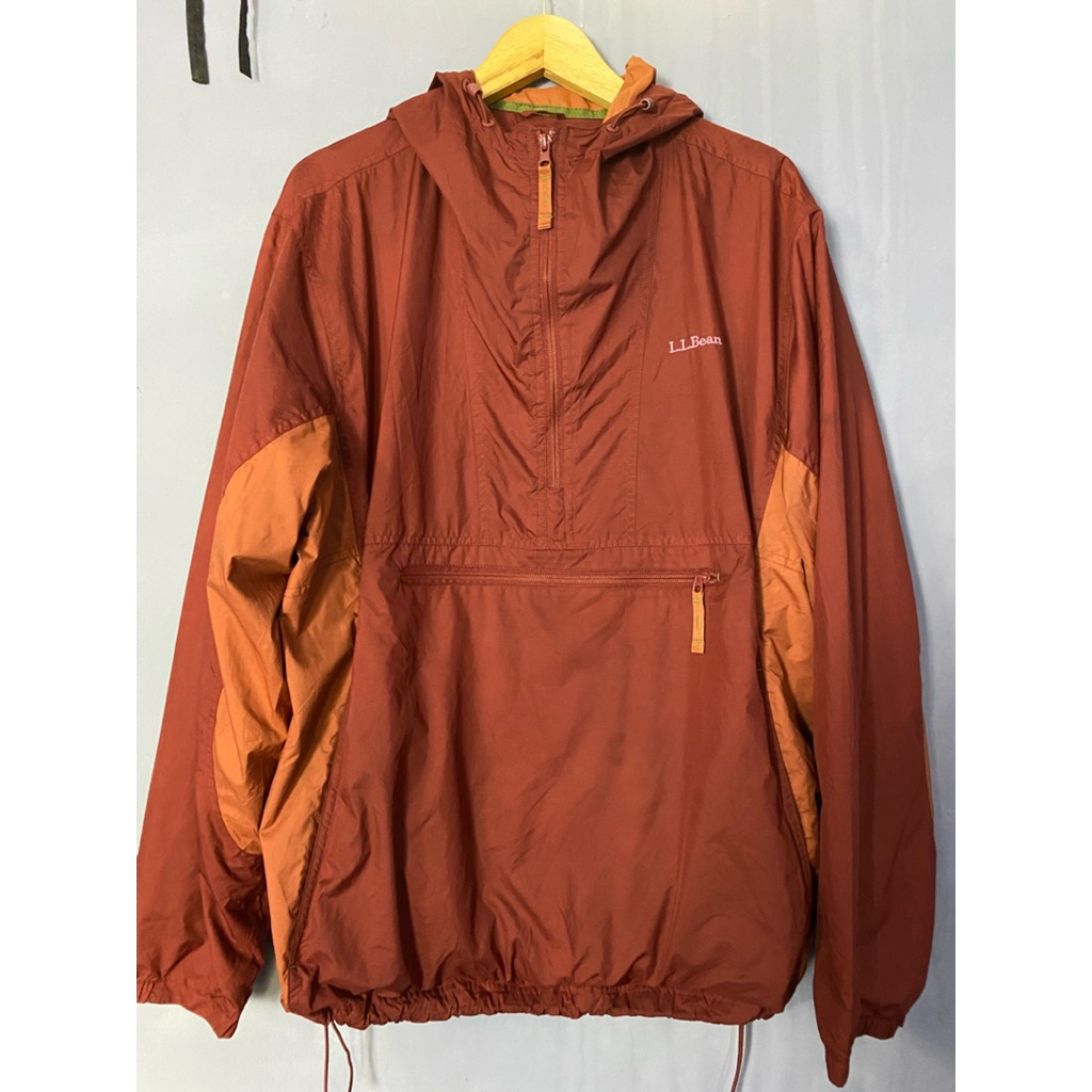 LL BEAN anorak jaket