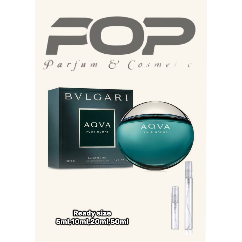 Bvlgari Aqva Pour Homme-Parfum Original Store Garansi