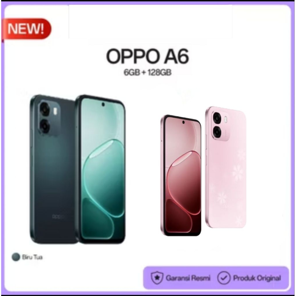 HP OPPO A6 RAM 6GB ROM 128GB 7000mAh